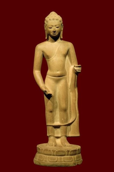 Boeddha Cambodjaans, Pre-Angkor Periode, 7e eeuw door Unbekannt
