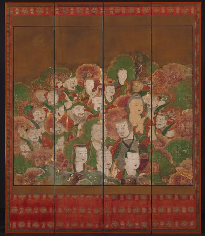 Boeddhistische Godheden, 1700s-1800s door Unbekannt