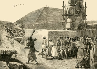 Een Piramide Bouwen door Unbekannt
