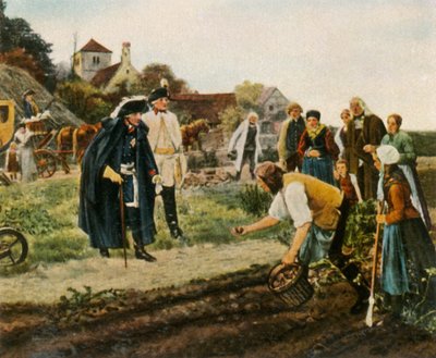 Het land opbouwen na de Zevenjarige Oorlog: de Koning Overall, 1936 door Unbekannt