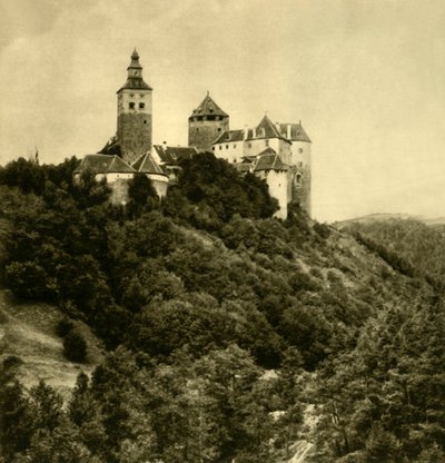 Kasteel Schlaining, Burgenland, Oostenrijk, ca. 1935 door Unbekannt