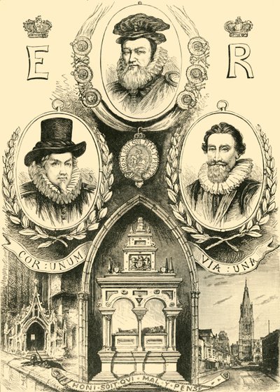 Burghley Portretten, 1898 door Unbekannt