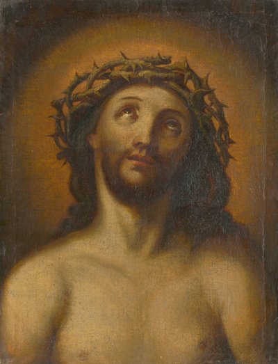 Buste van Christus met Doornenkroon door Unbekannt