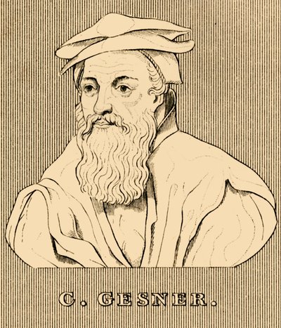C. Gesner, 1516-1565, 1830 door Unbekannt