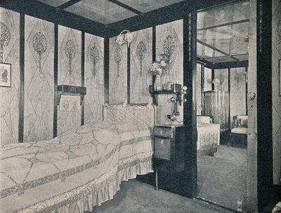 Cabin-De-Luxe op de Noord-Duitse Lloyd SS. Kronprinzessin Cecilie door Unbekannt