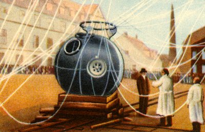 Cabine van Piccards hoogte-onderzoeksballon, 1931, 1932 door Unbekannt