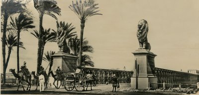 Caïro - Kasr-El-Nil brug door Unbekannt