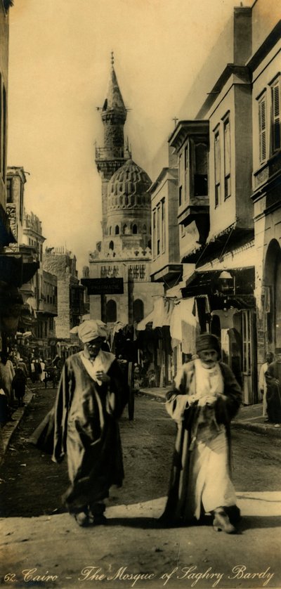 Caïro - De moskee van Saghry Bardy, c1918-c1939 door Unbekannt