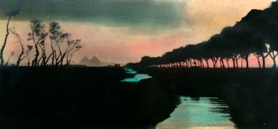 Caïro: Weg naar de Piramides, c1918-c1939 door Unbekannt