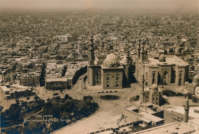 Caïro, vanaf de minaret van de Citadelmoskee, 1936 door Unbekannt