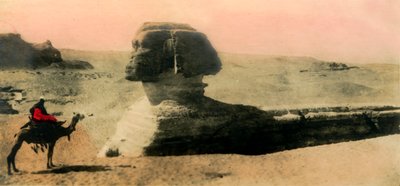 Caïro: de Sfinx, c1918-c1939 door Unbekannt