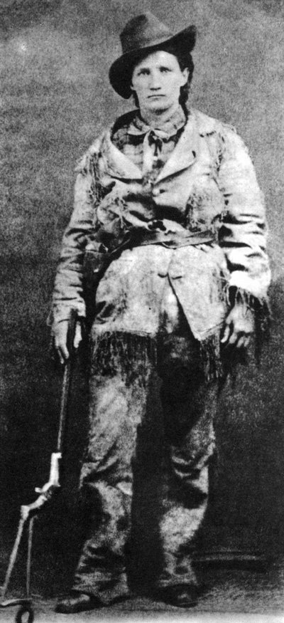 Calamity Jane, verkenner van generaal Crook, ca. 1870-1876, 1954 door Unbekannt