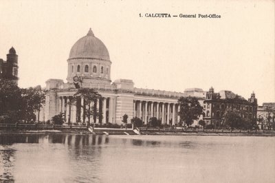 Calcutta - Hoofdpostkantoor door Unbekannt