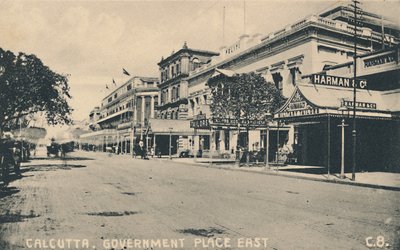 Calcutta. Government Place East, ca. 1920 door Unbekannt