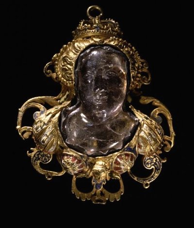 Camee met buste van Diane de Poitiers 1499-1566, 16e eeuw door Unbekannt