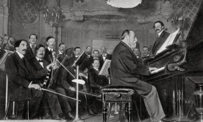 Camille Saint-Saëns, Franse componist, muzikant en dirigent, 1910 door Unbekannt