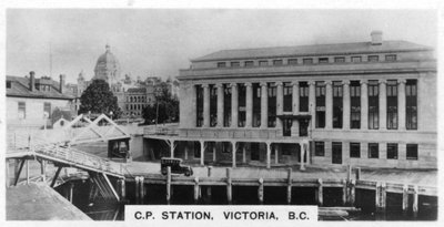 Canadian Pacific Station, Victoria, British Columbia, Canada, ca. 1920s door Unbekannt