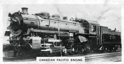 Canadian Pacific passagierslocomotief, Canada, c1920s door Unbekannt
