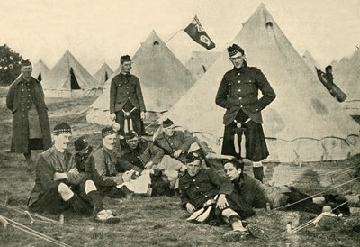 Canadese soldaten, Eerste Wereldoorlog, 1914, c1920 door Unbekannt