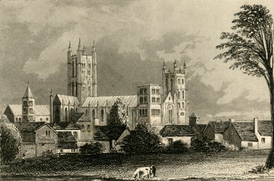 Kathedraal van Canterbury, Kent door Unbekannt