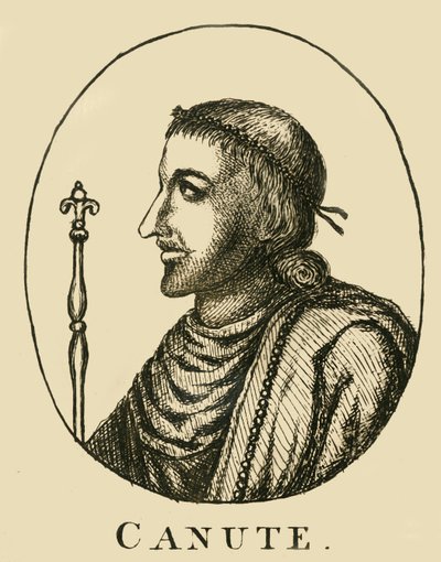 Canute, 18e eeuw door Unbekannt