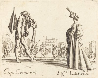 Cap. Cerimonia en Siga. Lavinia door Unbekannt