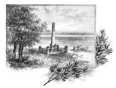 Captain Cooks landingsplaats, Botany Bay, New South Wales, Australië, 1886 door Unbekannt