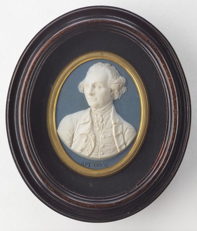 Kapitein James Cook Wedgwood portretmedaillon, ca. 1776 door Unbekannt