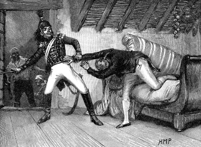 Gevangenneming van Manuel de Godoy, Hertog van Alcudia, Spaanse staatsman, 1808 door Unbekannt