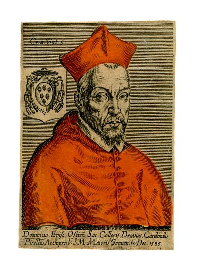 Kardinaal Pinette, 1585 door Unbekannt
