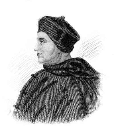 Kardinaal Thomas Wolsey, c1850 door Unbekannt