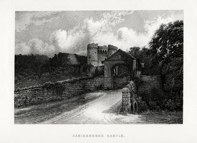 Carisbrooke Castle, Newport, Isle of Wight, 1896 door Unbekannt