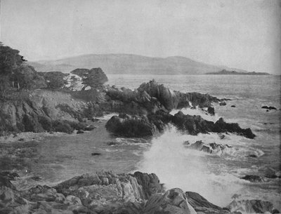Carmel Bay, Californië, ca. 1897 door Unbekannt