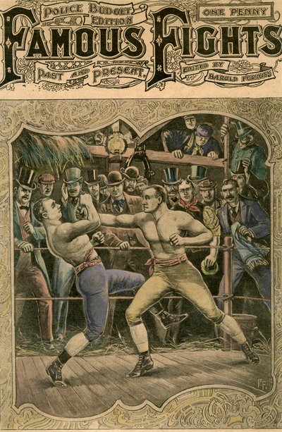 Carney sloeg met al zijn kracht op zijn kaak, 1880s laat 19e of begin 20e eeuw door Unbekannt