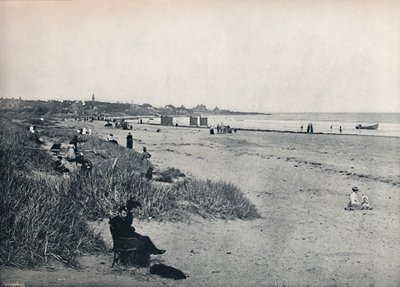 Carnousetie - De stad en het strand, 1895 door Unbekannt