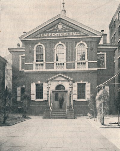 Carpenters Hall, Philadelphia door Unbekannt
