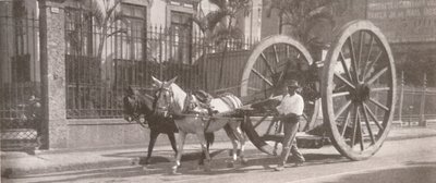 Zware goederen onder in plaats van boven de as dragen, 1914 door Unbekannt