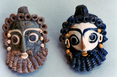 Carthaagse maskers, Tunesië, 4e-3e eeuw v.Chr. door Unbekannt