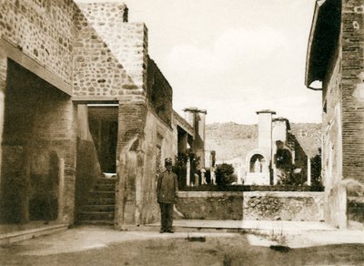 Casa di Marco Lucrezio Fronto, Pompeii, Italië, ca. 1900s door Unbekannt
