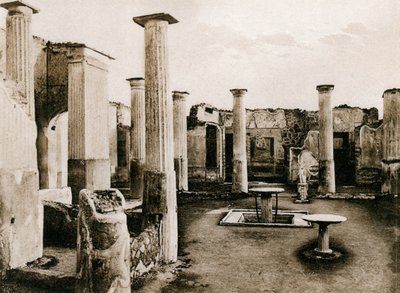 Casa di Marco Olconio, Pompeii, Italië, c1900s door Unbekannt