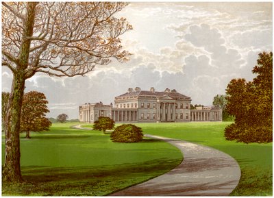 Castle Coole, Enniskillen, County Fermanagh, huis van de Graaf van Belmore, c1880 door Unbekannt