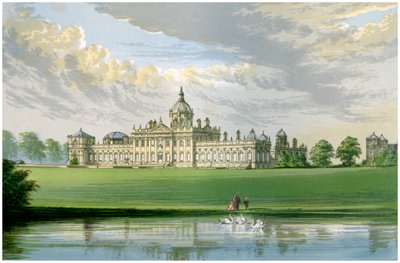 Kasteel Howard, Yorkshire, huis van de Graaf van Carlisle door Unbekannt