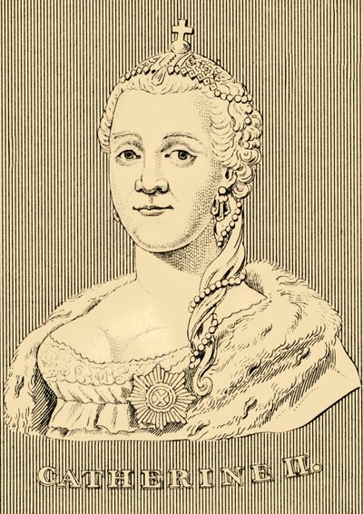 Catharina II, 1729-1796, 1830 door Unbekannt