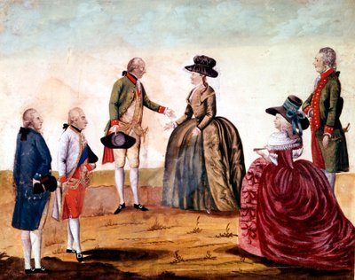 Catharina II, de Grote 1729-96 Keizerin van Rusland, 1787 door Unbekannt