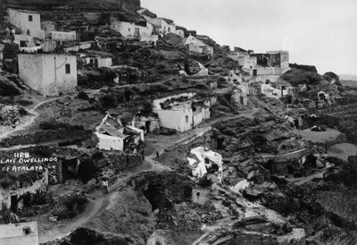 Grotwoningen van Atalaya, Gran Canaria, Canarische Eilanden, Spanje door Unbekannt