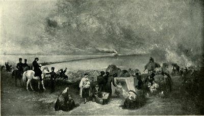 Cawnpore - De Oversteek van de Ganges met de Vluchtelingen uit Lucknow...November 1857, 1901 door Unbekannt