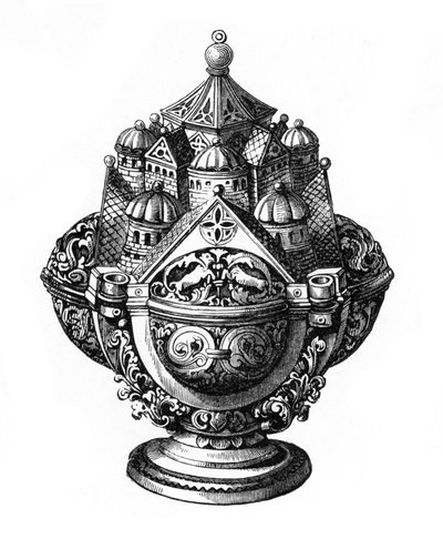 Wierookvat, 11e eeuw, 1870 door Unbekannt