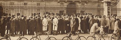 Wisseling van de wacht, Buckingham Palace, 4 december 1936 door Unbekannt