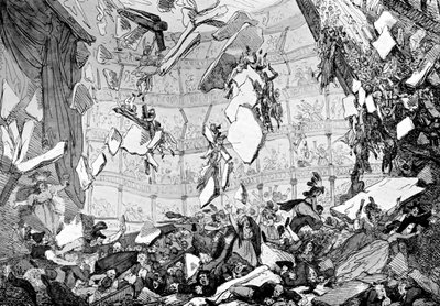 Chaos is weer gekomen..., 1791 door Unbekannt