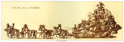 Triomfwagen van de Hymen, 1885 door Unbekannt